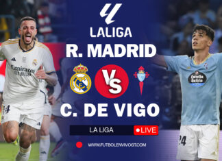 Ver en DIRECTV | Real Madrid Vs Celta de Vigo EN VIVO ONLINE GRATIS | Transmisión EN DIRECTO LaLiga Fútbol Libre TV Real Madrid Vs Celta de Vigo
