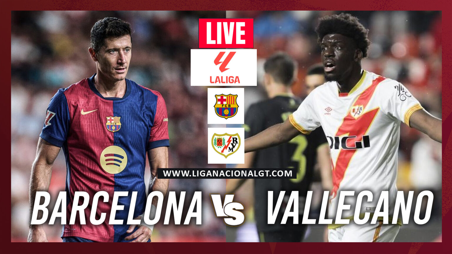 EN VIVO Barcelona vs Rayo Vallecano – LaLiga 2025 - Partidos En Vivo