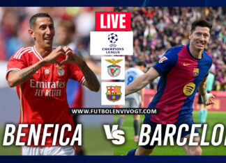 EN VIVO: Benfica vs Barcelona – Champions League benfica vs barcelona