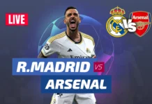 Real Madrid vs Arsenal EN VIVO: Champions League 2025 Real Madrid vs Arsenal
