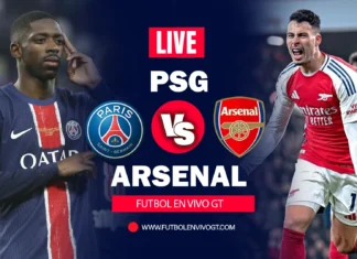 PSG vs Arsenal EN VIVO: Horario, canal y alineaciones – Semifinal Champions League 2025 psg vs arsenal