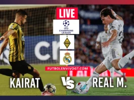 Kairat Almaty vs Real Madrid EN VIVO hoy: horario, canal y dónde verlo – Champions League 2025/26 Kairat vs Real Madrid
