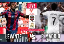 Levante vs Real Madrid EN VIVO hoy: horario, canal y dónde verlo – LaLiga EA Sports 2025/26 Levante vs Real Madrid