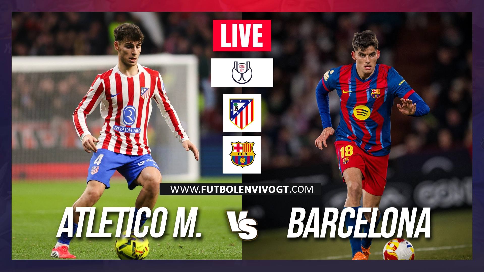 Atlético Madrid vs Barcelona EN VIVO hoy: horario, canal y dónde verlo ...
